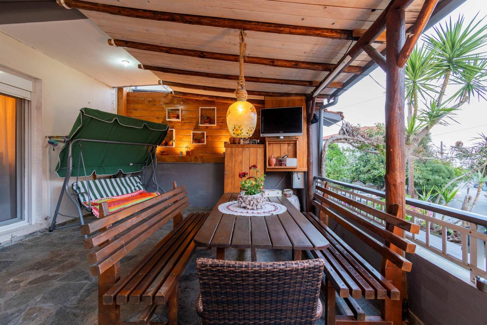 Apartamento House Niki Sarti Exterior foto